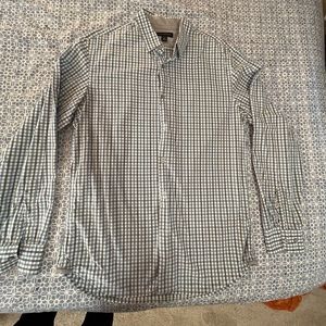 Banana Republic button down checked